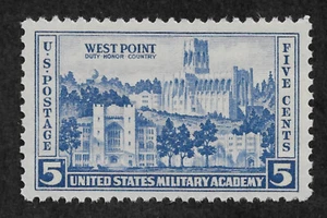 US #789 (1936) 5c Army and Navy: West Point  - MNH - VF/XF - Picture 1 of 2