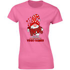 V Is For Video Games Damski T-shirt Serce Walentynki Śmieszny Damski Prezent T-shirt