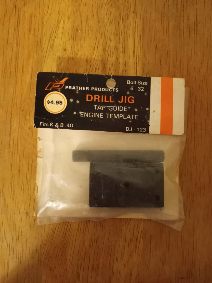 De colección Prather Product RC Taladro Plantilla Tap Guía Motor Plantilla para K&B 40 DJ-123 Foto 1 de 2