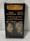 Sherlock Holmes and the Secret Weapon (VHS) Basil Rathbone Nigel Bruce