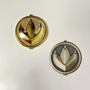 Monnaie Dragon Foudre Alliage Métal Doré Morpher Pouvoir To Ranger Cosplay - Photo 1/2