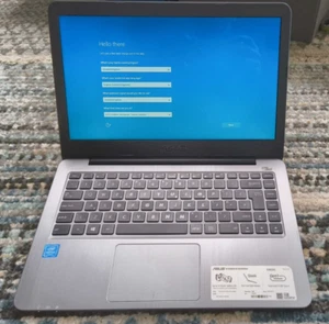 Portátil ASUS E403S Windows 10, 32 GB eMMC, 2 GB de RAM, ligero delgado - Imagen 1 de 6