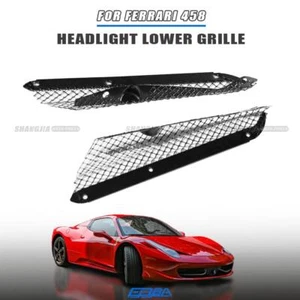 For Ferrari 458 Front Bumper LH RH Brake Air Intake Grille 81368500 81368400 - Picture 1 of 12