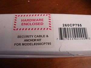 Security Cable & Anchor Kit P/N 260CP795 - Picture 1 of 2