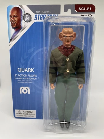 Mego Star Trek Quark 8"  Figure Wave 15 New Deep Space Nine Cover