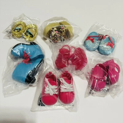 My Life As Doll Zapatos Botas Zapatillas Sandalias Tacones -Se adapta a muñecas de 18"" - Lote de 7" Foto 1 de 4