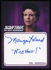 Star Trek TNG Archives & Inscriptions - Margaret Reed Autograph Card