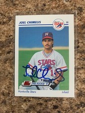 Joel Chimelis Signed 1991 Line Drive Rc Huntsville Stars San Francisco Giants