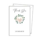 THANK YOU CARDS for BABY, pk 10, personalised, shower party invites, A6 birth