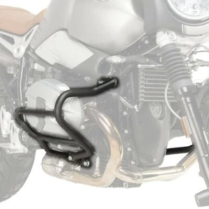 Puig Lower Engine Guards Crash Bars Protectors Black BMW R Nine T 2014 - 2021 - Picture 1 of 4