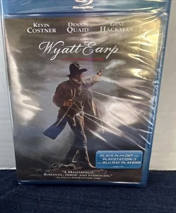 Wyatt Earp Blu-ray Kevin Costner Dennis Quaid Gene Hackman Masterpiece NEW - Picture 1 of 2