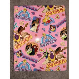 Unique Disney Princesses Portfolio School Folder 12" x 9 3/8" - Picture 1 of 3