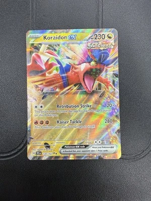 Koraidon ex 120/162 Sv05: Temporal Forces Holo - Image 1 of 2