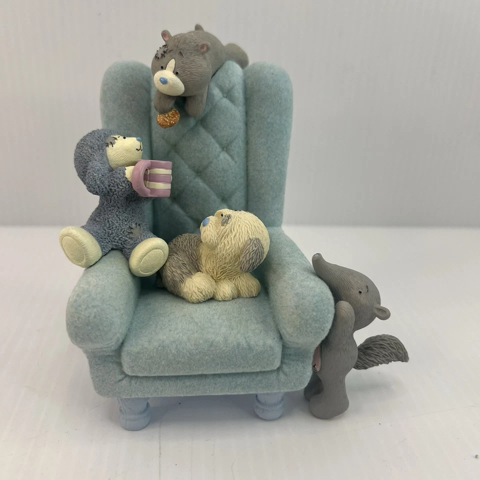 All Cosy With – My Blue Nose Friends Figurine – Boxed & Rare – Armchair Scene - image 1 of 4