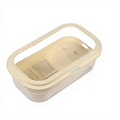 Aquarium tortue avec plateforme, filtre et anti-évasion - Photo 1/4