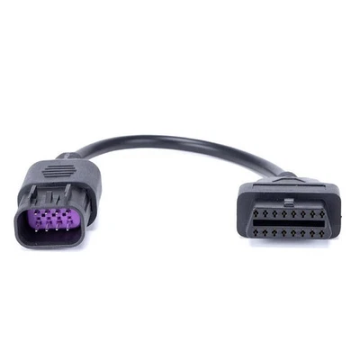 Adaptador de diagnóstico OBD2 a 8 pines para cable adaptador Polaris ATV motocicleta Foto 1 de 4