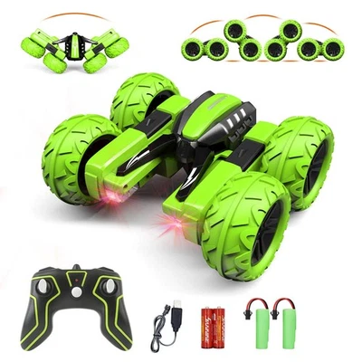 Remote Control Car for Kids 6-12, Stunt Vehicle 4WD 360° Flips Outdoor Fun - Image 1 of 4
