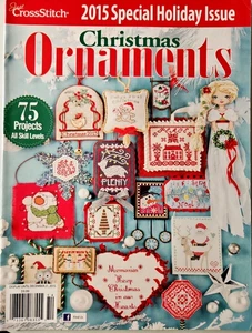 Just Cross Stitch ~ 2015 Special Holiday Issue Christmas Ornaments ~ 79 Projects - Picture 1 of 6
