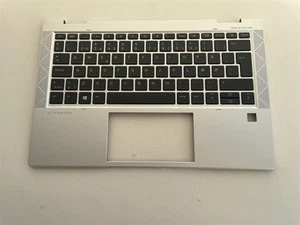 For HP EliteBook x360 830 G7 M03903-081 Palmrest Top Cover Keyboard Danish NEW - Afbeelding 1 van 6