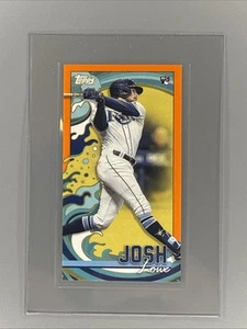 2022 Topps Rip Mini Orange /60 Josh Lowe #MRIP-JL Rookie RC - Picture 1 of 4