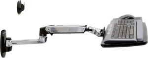 Ergotron - LX Tastaturarm, Wandhalterung verstellbare Tastaturablage Aluminium - Bild 1 von 4