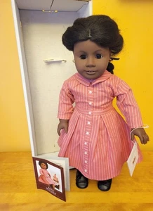 American Girl 1990er Addy Walker Puppe Original Meet Outfit einige Original Papiere - Bild 1 von 12
