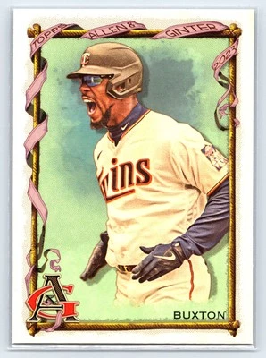 2023 Topps Allen & Ginter Byron Buxton SP #390 Minnesota Twins - Image 1 of 2