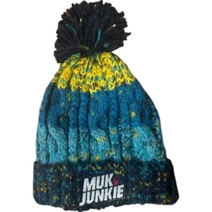 MUK JUNKIE BEANIE ONE SIZE ADULT MARINE SPLASH MX MOTOX MOTOCROSS - Picture 1 of 1