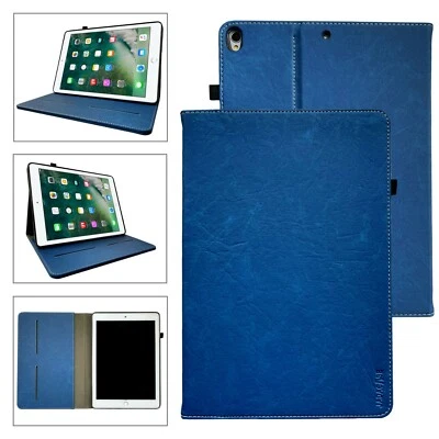 Custodia protettiva in pelle premium per Apple iPad Pro 10,5 tablet custodia cover case - Immagine 1 di 4