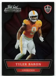 2021 Tyler Baron Wild Card Alumination NIL Rookie - Picture 1 of 2