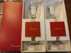 Baccarat Vega Fortissimo Wine Glass crystal Tableware Glass Cup 2set Pair Japan - Picture 1 of 5