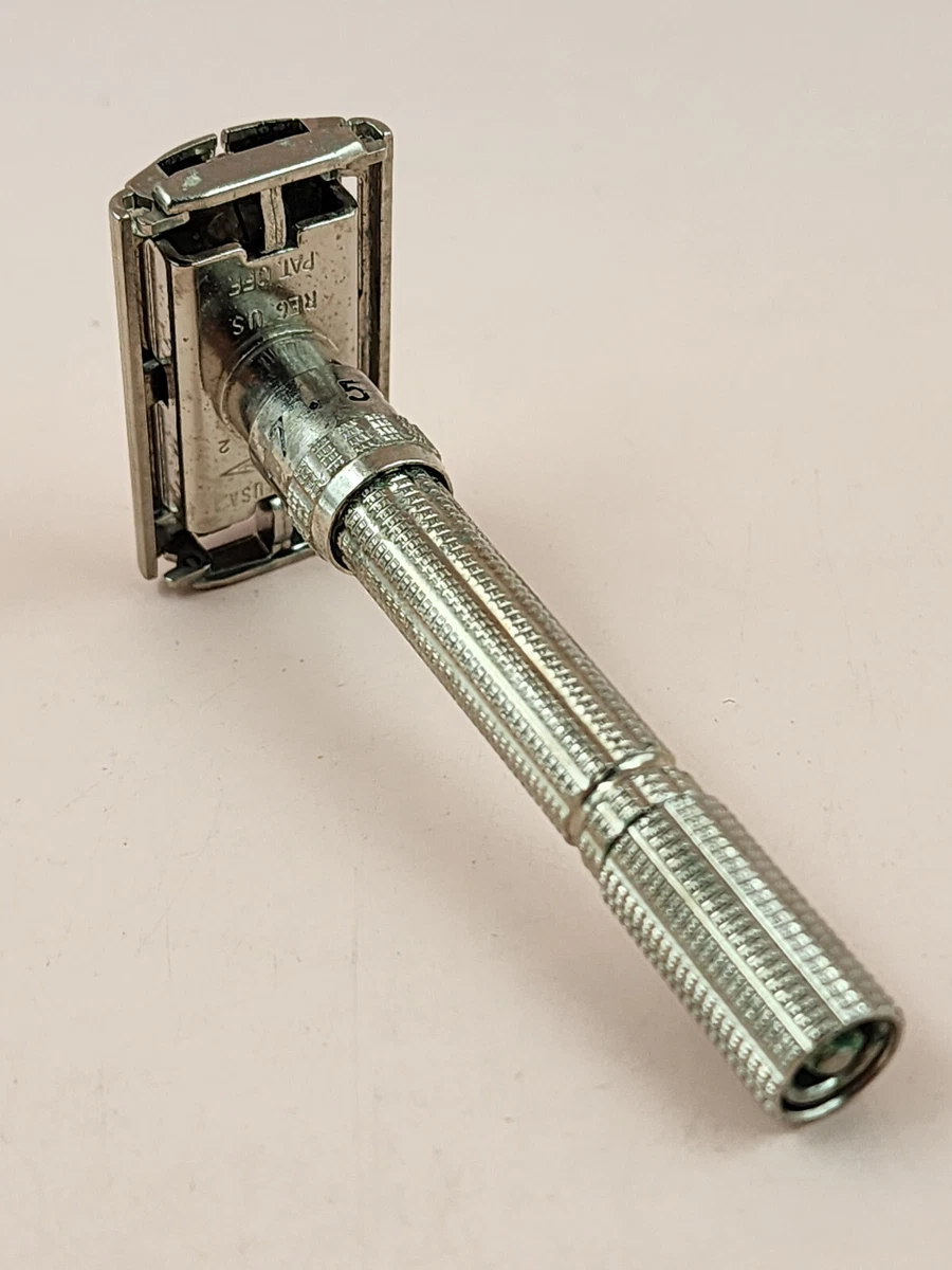Gillette Slim Adjustable ジレット 両刃カミソリ Gillette Slim Adjustable ジレット 両刃カミソリ Gillette ジレット