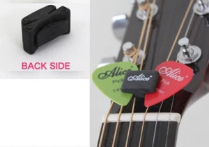 THE ALICE RUBBER PLECTRUM, PICK HOLDER + 2 GRATIS GITARRENPLEKTREN / PLEKTREN - Bild 1 von 3
