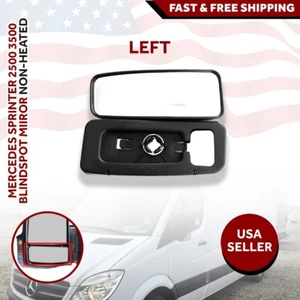 Mercedes Sprinter Mirror Lower Glass Blind Spot Left Driver Side 2007 2017 - Picture 1 of 5