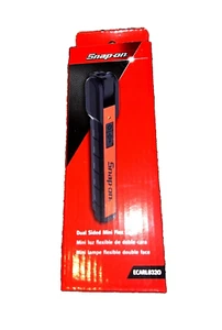NEW* Snap-on ECARL032O Dual-Sided MINI Flex Light ORANGE 500 Lumens RECHARGEABLE - Foto 1 di 3