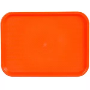(12) MIDWEST Orange Plastic Instrument Trays 10.5X15" Zirco Microban-SHIPS FREE - Picture 1 of 3