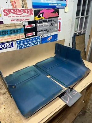 Ford F150 F250 F350 1980 1986 cabina extendida mitad B pilar molduras paneles azul par 84 Foto 1 de 4