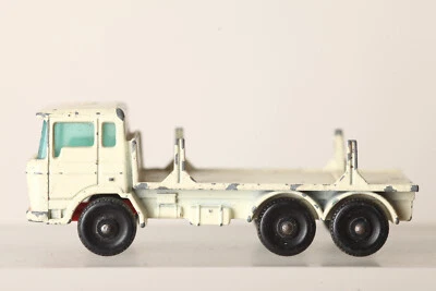 MATCHBOX No 58  DAF GirderTruck  Trägerwagen  weiß  Lesney  7,5cm (261526 48) - Bild 1 von 4