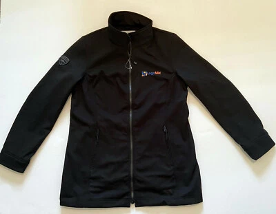 Chaqueta Roots 73 Oaklake Softshell aislada LOGO MIX negra cremallera completa para mujer XL Foto 1 de 4