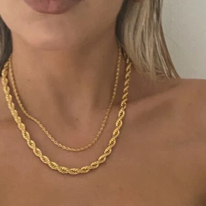 Collar de 2,5 mm 100 % genuino oro amarillo 18K Au750 cadena trenzada Singapur - Imagen 1 de 22