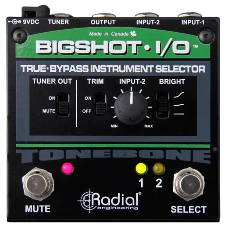Radial ToneBone BigShot E/S | Selector de instrumentos True Bypass Foto 1 de 1