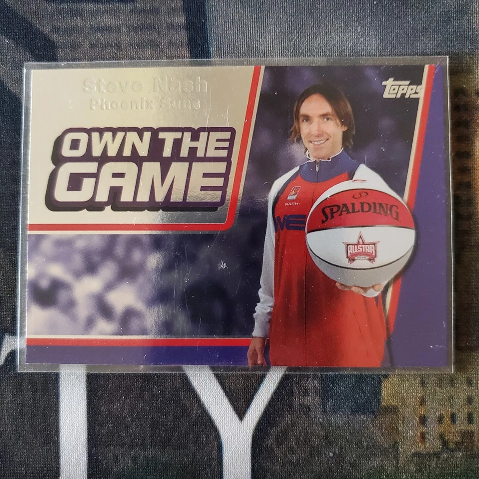 2006-07 Topps Own The Game #11 Steve Nash Dallas Mavericks HOF  - Image 1 of 2