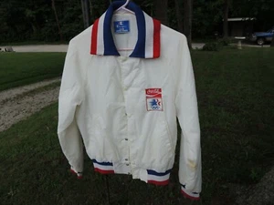 Men's Vintage 80s Champion Team USA Olympic Coca Cola Windbreaker Jacket Sz S - Picture 1 of 7