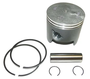 WSM Yamaha Outboard 48-90 Hp Piston Kit - STD SIZE ONLY - 100-265k, 688-11631-0 - Picture 1 of 1