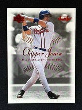 2001 Upper Deck Sweet Spot Chipper Jones #32 Baseball Card Atlanta Braves HOF