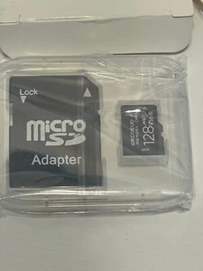 MicroSD HC Flash Memory Card 128GB MicroSD HC | Memory Card Reader Included - Picture 1 of 3