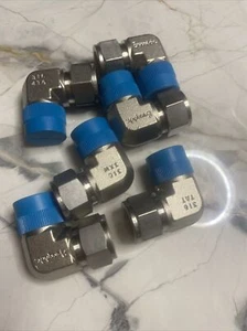Lot-6 Swagelok Tube Fitting 316SS 3/4" Male NPT SS-1210-2-12 - Picture 1 of 3