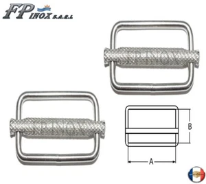 Boucle inox Pour Sangle 25 mm ( Lot de 2 ) Haute Résistance - Picture 1 of 1