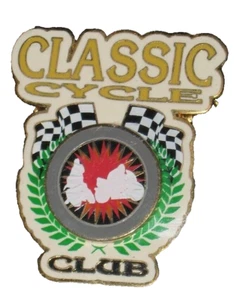 SEALED Daytona International Speedway Classic Cycle Club Ltd Ed PIN Lapel Hat - Picture 1 of 3