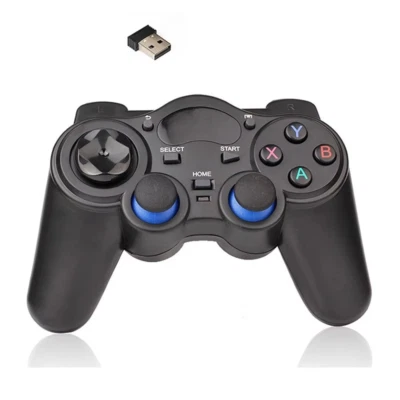 USB Wireless Gaming Controller Gamepad for PC Laptop Computer&PS3&Android&Steam - Image 1 of 4